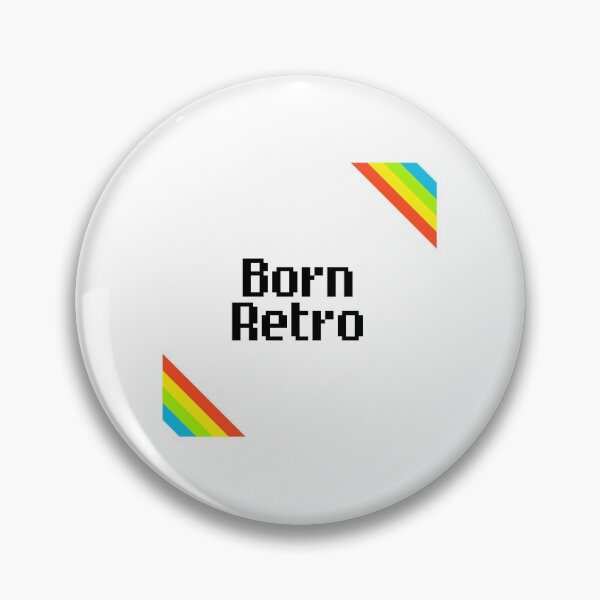 Item preview, Born Retro 8-Bit Rainbow designed and sold by DesignCreators.