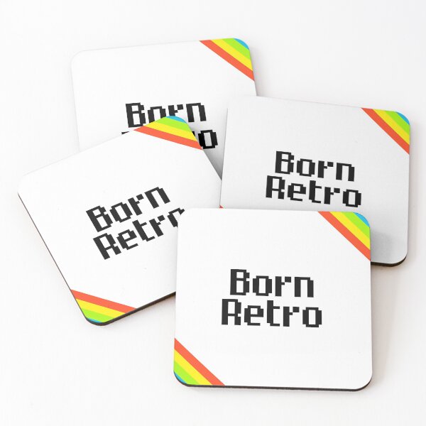 Item preview, Born Retro 8-Bit Rainbow designed and sold by DesignCreators.