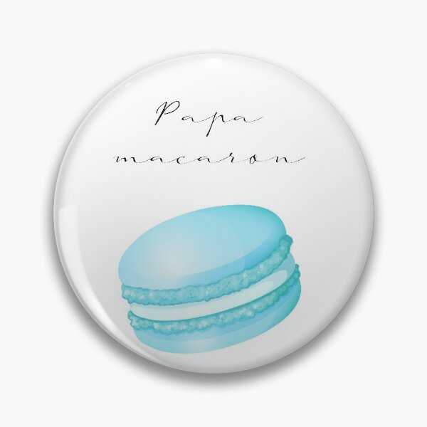 Item preview, Papa Macaron in Blue designed and sold by Macaronworld.