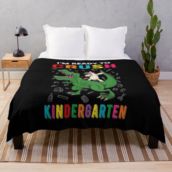 Item preview, I'm Ready To Crush Kindergarten I - Dinosaur And Unicorn designed and sold by Lemon Pepper.