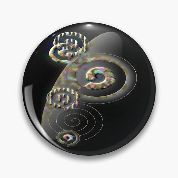 Item preview, abstract mother of pearl shells designed and sold by CottagePop.