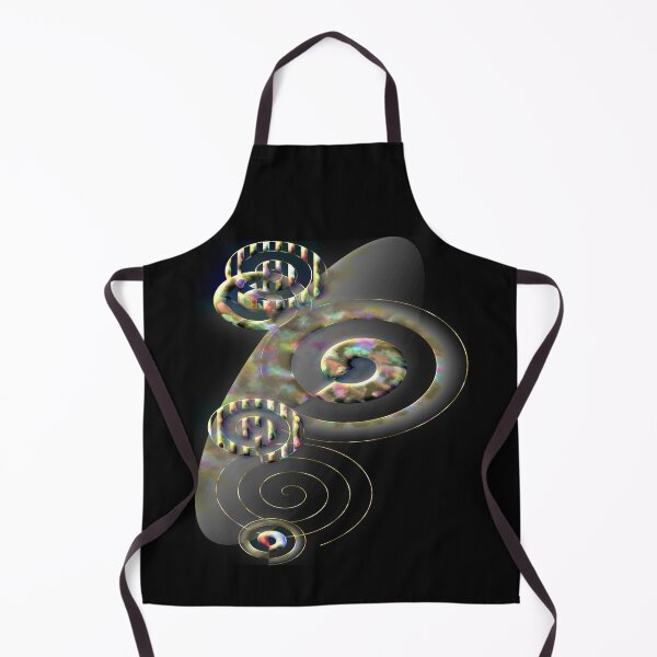Item preview, abstract mother of pearl shells designed and sold by CottagePop.