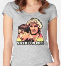 He's Not Coming Back Women's Fitted Scoop T-Shirt
