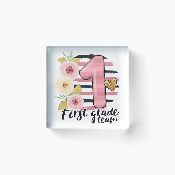 Item preview, 1st Grade Team Back To School First Grade Teachers Floral  designed and sold by Dream-bubble.