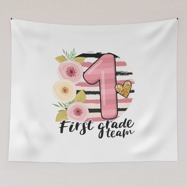 Item preview, 1st Grade Team Back To School First Grade Teachers Floral  designed and sold by Dream-bubble.