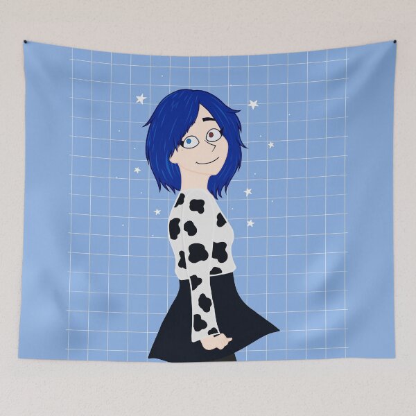 Item preview, Amira with a Cow Long Sleeve Shirt designed and sold by MariangelP.