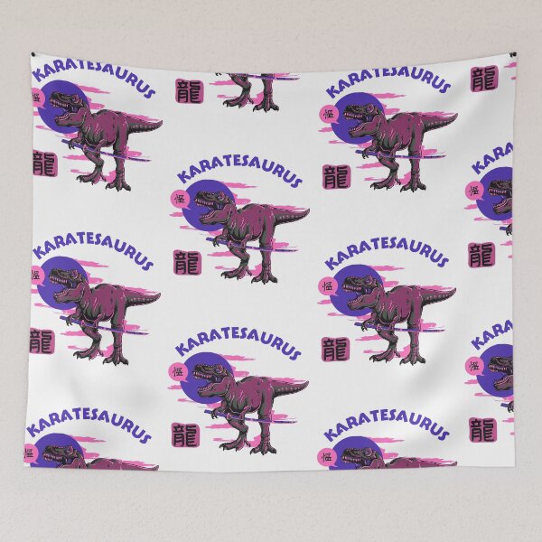 Item preview, Funny Karatesaurus Karate Saurus Dinosaur designed and sold by Beluved.