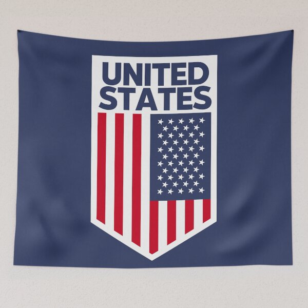 Aperçu de l'œuvre United States Flag Emblem créée et vendue par SLAG-Creative.