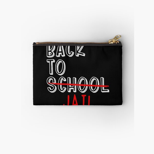 Item preview, Back To Jail Funny Student Back To School Meme Gear designed and sold by DynamicDesign.
