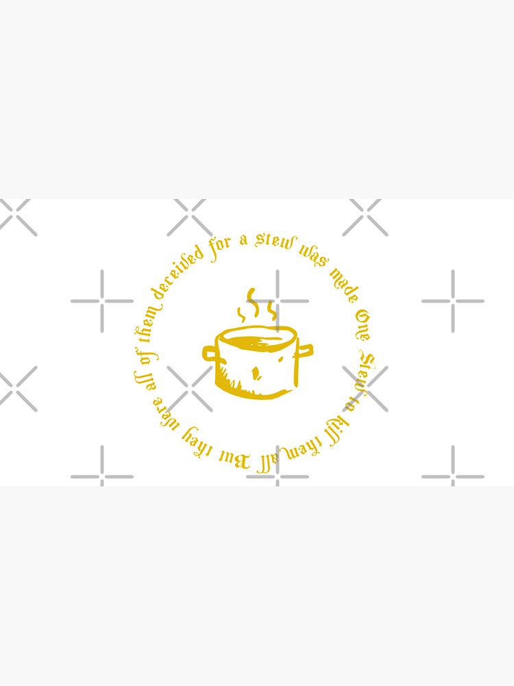 "Eowyn's Stew, One Stew To Kill Them All, Eowyn Meme" Cap for Sale by Popmosis Redbubble