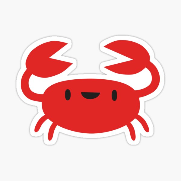 Item preview, Happy Crab designed and sold by tarynjohnson.