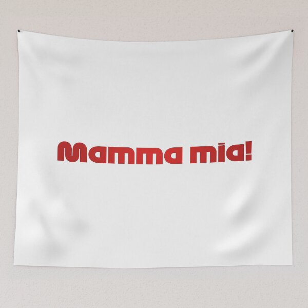 Item preview, Mamma Mia - LEC. Radio Voice British GP 2021 (Red) designed and sold by FilipeFerreira.