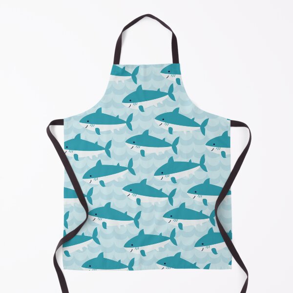 Item preview, Cute Great White Shark Week designed and sold by Pink Pineapple Works.