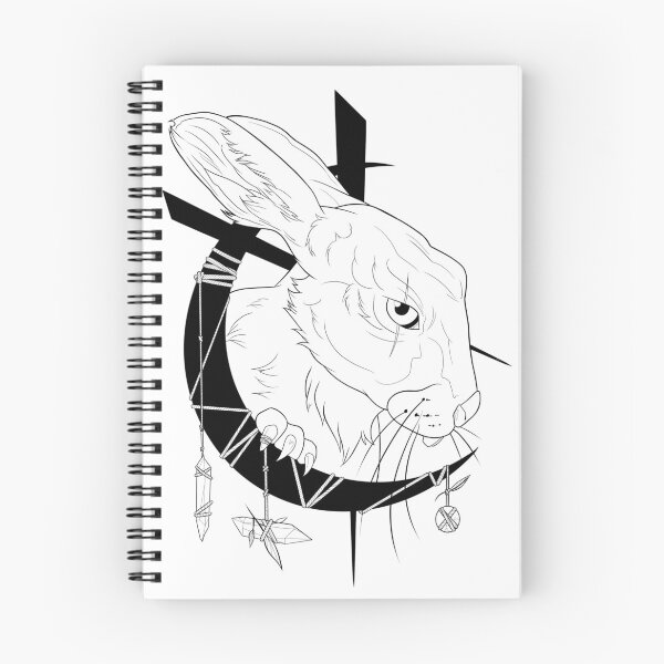 Item preview, Bunny (line version) designed and sold by ArcadiaR.