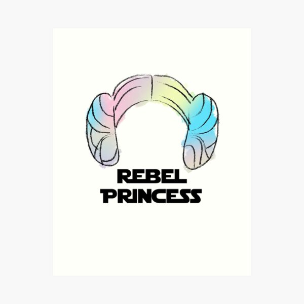 Vista previa del artículo con la obra «Princesa rebelde», diseñado y vendido por Emmyp013.