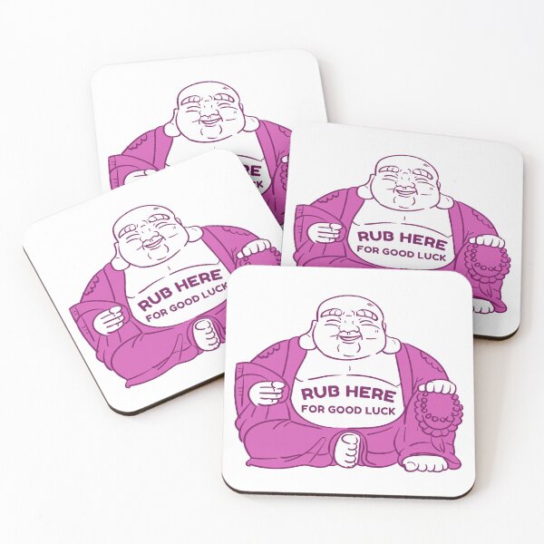 Item preview, Rub Here For Good Luck | Buddha  designed and sold by yoshra.