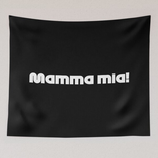 Item preview, Mamma Mia - LEC. Radio Voice British GP 2021 (White) designed and sold by FilipeFerreira.