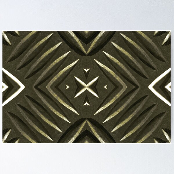 Item preview, Dark Green Metal Plate designed and sold by mavicfe.