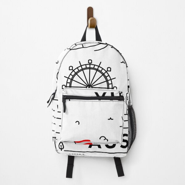 Item preview, Vienna Sticker | Vienna Skyline | Skyline of Vienna | Ferris Wheel designed and sold by CAMM Designs.