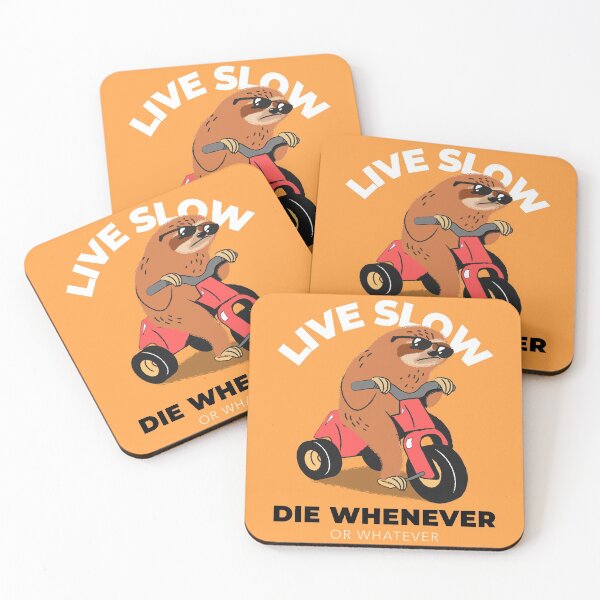 Item preview, Funny Sloth; Die Whenever, Or Whatever designed and sold by Studio TANFF.