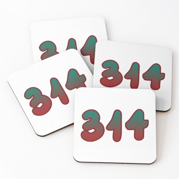 Item preview, 314 Area Code WashU designed and sold by Hebrew Stickers.