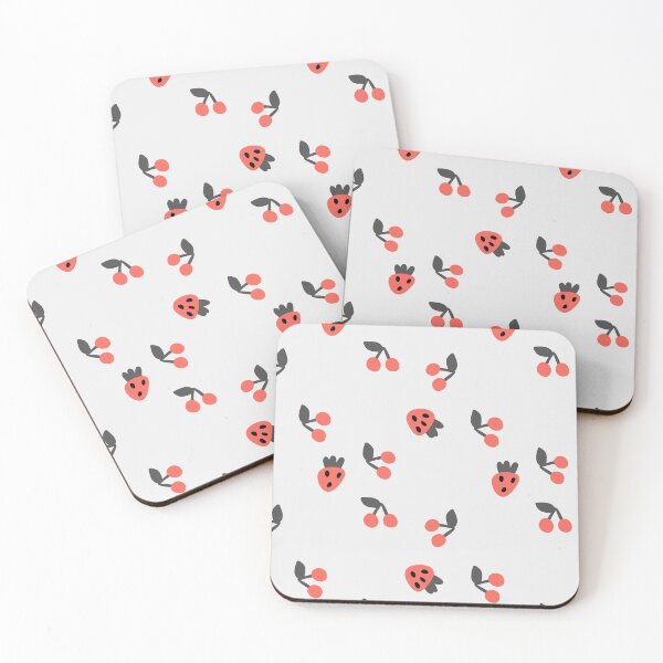 Item preview, Strawberry Hand Drawn Pattern designed and sold by I Love Space.