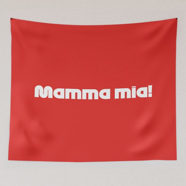Item preview, Mamma Mia - LEC. Radio Voice British GP 2021 (Red BG) designed and sold by FilipeFerreira.