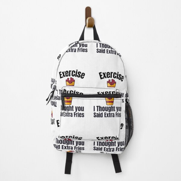 Item preview, Exercise I Thought you Said Extra Fries - FUNNY 2 designed and sold by matrixvip.