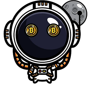 Vorschaubild zum Design Bitcoin Astronaut von cryptomining