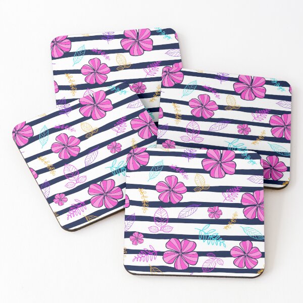 Item preview, Colorful Hand Draw Flowers Pattern designed and sold by Fine Art California.