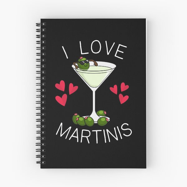 Item preview, I Love Martinis Dirty Martini Love Cocktails Drink Martinis Gear designed and sold by DynamicDesign.
