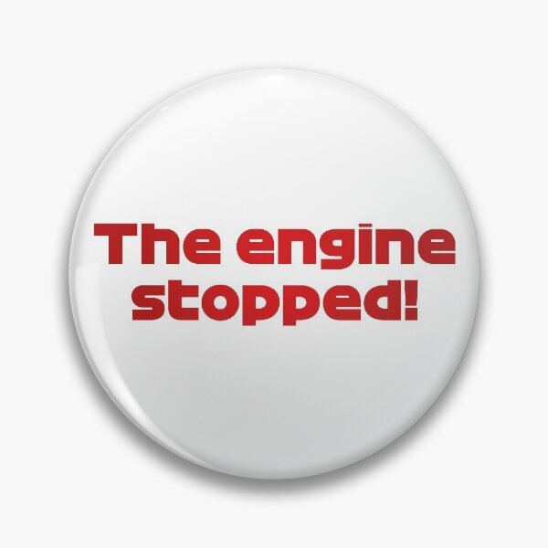Item preview, Engine Stopped - LEC. Radio Voice British GP 2021 (Red) designed and sold by FilipeFerreira.