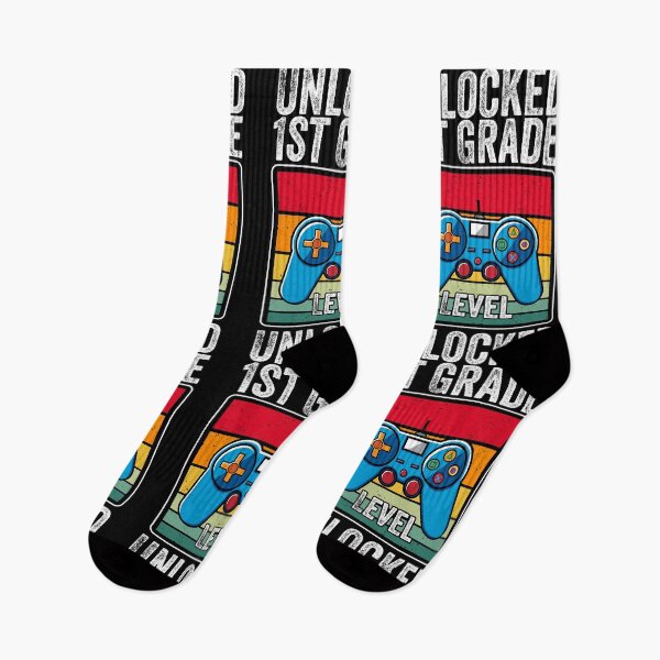 Item preview, 1st Grade Level Unlocked Back to School Design designed and sold by boopsblunt.