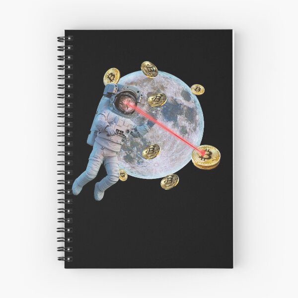 Item preview, Laser Eyes Cat Astronaut HODL Crypto Bitcoin To The Moon Gear designed and sold by DynamicDesign.
