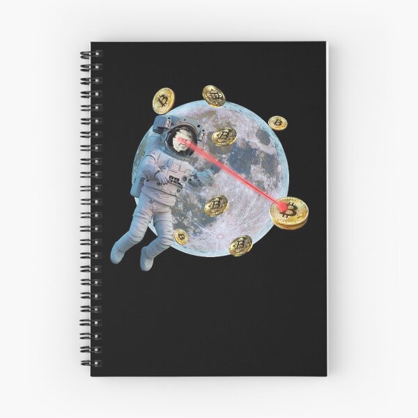 Item preview, Laser Eyes Trump Astronaut HODL Crypto Bitcoin To The Moon Gear designed and sold by DynamicDesign.