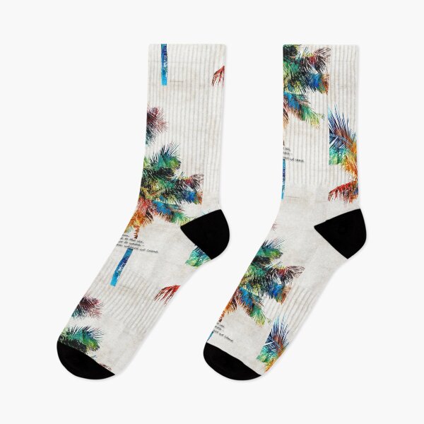 Item preview, Colorful Palm Trees - Returning Home - By Sharon Cummings designed and sold by Sharon Cummings Art.