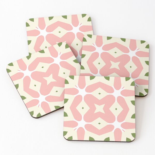 Item preview, Modern Star Flower Pattern Artwork 04 Color 03 designed and sold by Stefanie Boike.