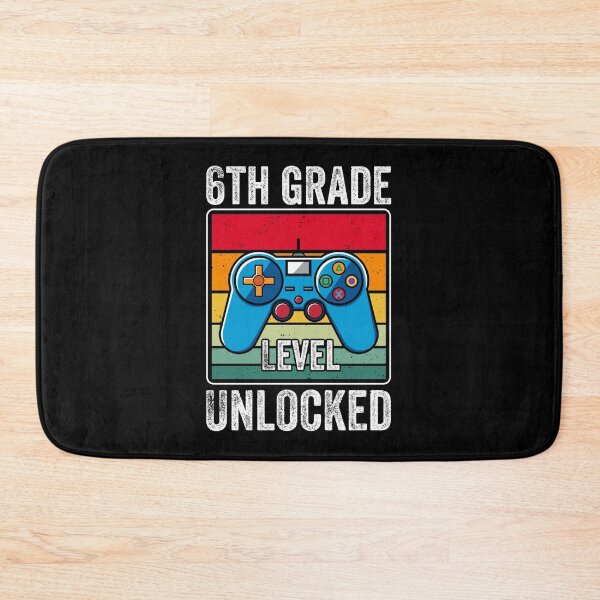 Item preview, 6th Grade Level Unlocked Back to School Design designed and sold by boopsblunt.