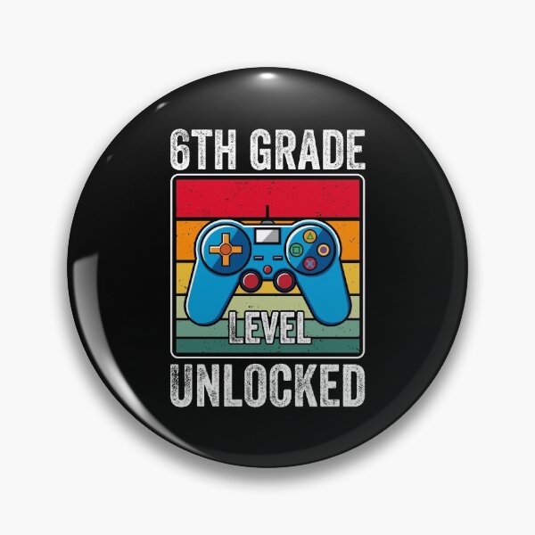 Item preview, 6th Grade Level Unlocked Back to School Design designed and sold by boopsblunt.