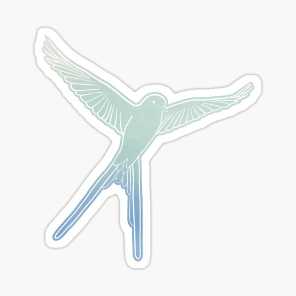 Wingspan Board Game Bird Outline Sticker
