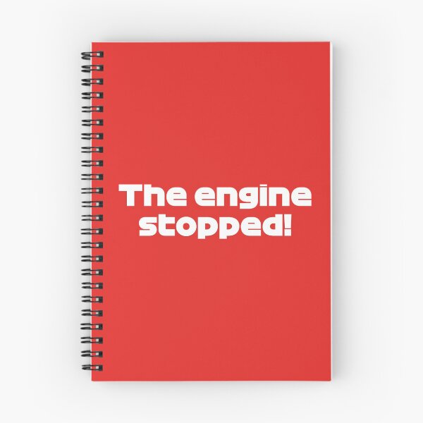 Item preview, Engine Stopped - LEC. Radio Voice British GP 2021 (Red BG) designed and sold by FilipeFerreira.