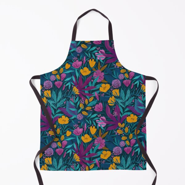 Item preview, Moody flowers pattern design designed and sold by Alenka Karabanova.