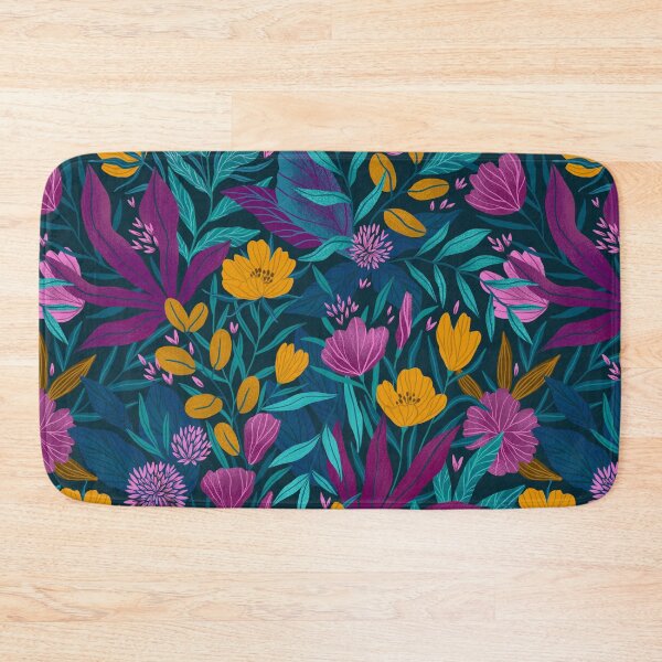 Item preview, Moody flowers pattern design designed and sold by Alenka Karabanova.