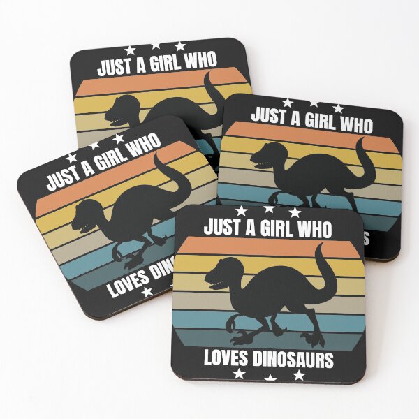 Item preview, Just a Girl Who Loves Dinosaurs designed and sold by TH3--DESIGNER.