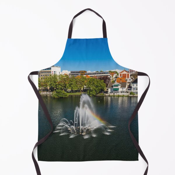 Item preview, City Park with a lake in the city center in Stavanger, Norway. designed and sold by Trendy Merch 90.
