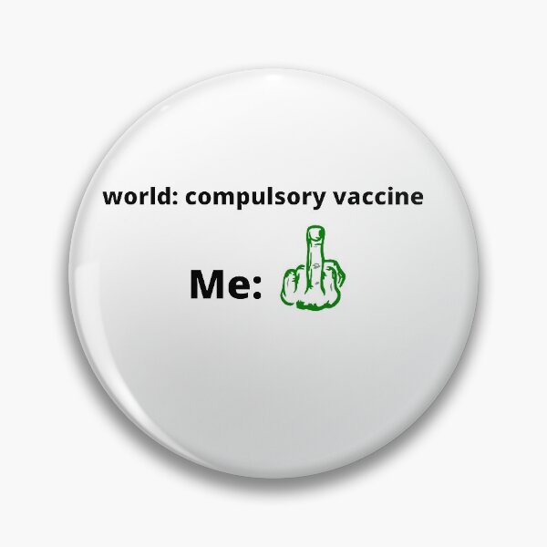 Item preview, vaccine fuck off world designed and sold by LacavernePV.