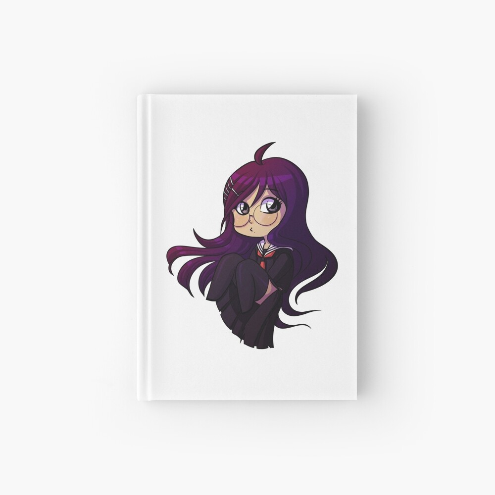 "Dangan Ronpa: Touko Fukawa Chibi" Hardcover Journal by ManaSpooky