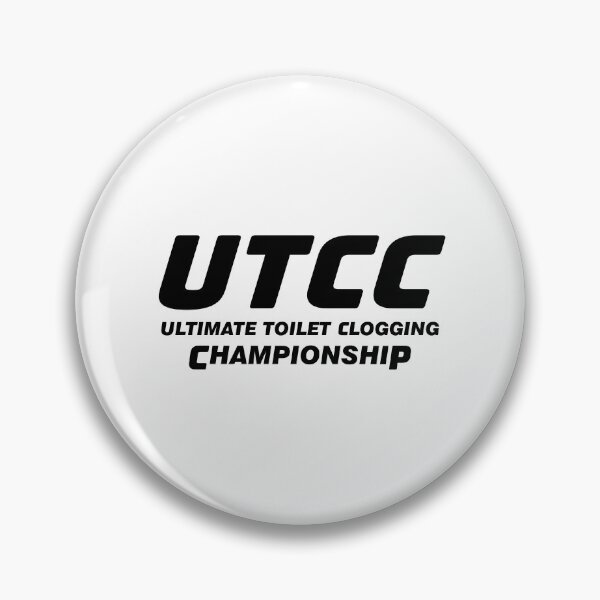 Item preview, Undefeated Toilet Clogging Champ Funny Humor designed and sold by wall-prints.