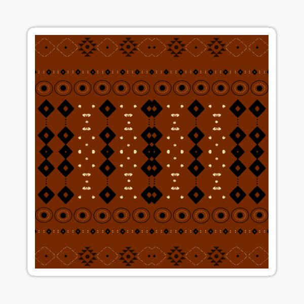 Item preview, Rust Sienna Mud Cloth designed and sold by Sheila Wenzel Ganny.