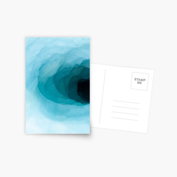 BLUE GLACIER Postcard